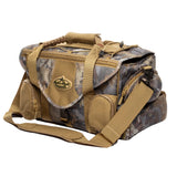 Rig'Em Right Waterfowl Shell Shocker XLT Duck Hunting Blind Bag with Molded Ammo Compartments, Sunglasses Case, Drink Holder and