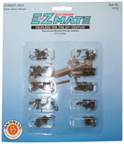 Bachmann Trains EZ MATE COUPLERS ECONOMY PACK (25 pair) CENTER SHANK MEDIUM HO Scale