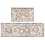 Pauwer Anti Fatigue Kitchen Mat Set of 2 Non Slip Kitchen Mats for Floor Cushioned Kitchen Rugs Comfort Standing Mat Farmhouse W