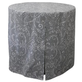 Tablevogue Table Cover Collection, Pearl Gray, 48 Round