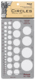 Pickett Circles Template, Circle Range Size 1/16 to 13/8 Inches (1200I)