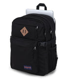 Jansport Main Campus Backpack - Travel, Or Work Bag W 15-Inch Laptop Sleeve And Dual Water Bottle Pockets, Black