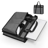 EAZUSE Starlink Mini Case, Travel Case for Starlink Mini, Simple Non-woven Handbag with Removable Plate for Accessories, Portabl