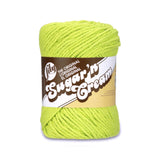 Lily Sugar N Cream The Original Solid Yarn, 2.5oz, Medium 4 Gauge, 100% Cotton Green Machine Wash & Dry