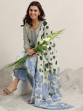 Libas Women'S Linen Kurta Set (99503 Off White L