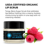 Miracle Lips Organic 2 In 1 Lip Scrub And Moisture Balm - For Corrective Lip Action - Wax Free Anti-Aging Lip Balm Treatment Sol