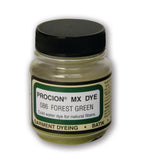 Jacquard Procion Mx Dye Undisputed King of Tie Dye Powder Forest Green 2/3 Oz Cold Water Fiber Reactive Dye Made in USA
