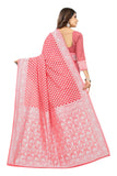 Sugathari Womens Banarasi Saree Pure Kanjivaram Silk Saree Soft New Ladies 2023 Design Wear Pattu Sarees Latest Cotton Party Sari Collections With Blouse Piece For Wedding Sadi (Sam Pari-155 Gajri)