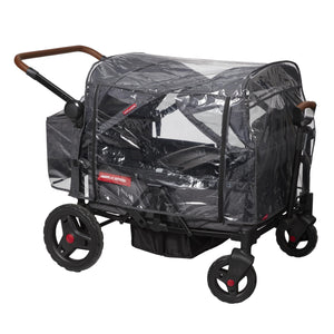 Voya Rain Cover with Bag, Radio Flyer Stroller Wagon Rain Cover