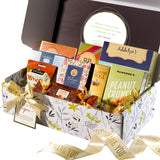 Broadway Basketeer Thank You Gift Box for Appreciation - Deluxe Gourmet Delight - Curated Gourmet Food - Treats Gift Box - Indiv