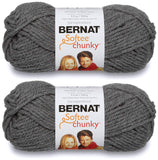 Softee Chunky YarnTrue Grey