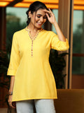 Libas Women'S Viscose Rayon Straight Kurtis (29287I_Mustard Mustard 2Xl