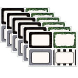Teacher Created Resources Modern Farmhouse Name Tags/Labels - Multi-Pack, 36 Per Pack, 6 Packs