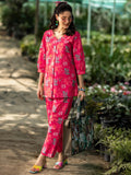 Libas Women'S Pure Cotton Co-Ords (99238_Coral_L)