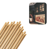 Birch Round Dowels (3/16 x 36, Pack of 25) | Variety of Diameters & Wood Species | Unfinished Wooden Dowel Rods for Crafts & DIY