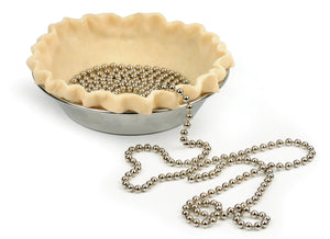 Rsvp International Endurance Kitchen Collection Pastry Baking Accessories, Mini Pie Pan, Stainless Steel