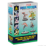 Atomic Mass Games Marvel: Crisis Protocol Mighty Thor, Lady SIF, Thor, Hero of Midgard, and Loki, Prince of Lies Character Pack,