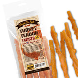 Gootoe Turkey Tendon Dog Treats, Twists (M) 5 oz, 100% USA-Sourced Turkey, Natural Snack, Premium Puppy Chews, Hypoallergenic, R