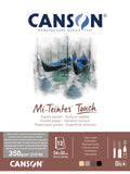 Canson MiTeintes Touch Assorted Pads 9.5x12.6 12 Sheet Pad