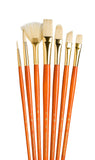 Princeton Art & Brush Natural Bristle Real Value Brush Set, 7/Pkg