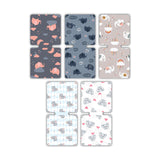 woopme Set of 5 Lets Play Rainbow Magnetic Bookmark for Book Lovers Readers Students Gift Magnetic Page Clips Folding