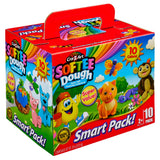 Cra-Z-Art Softee Dough Bulk 10 Pack of Modeling Compound, Super Pack of Softee Dough, Ages 2 and Up