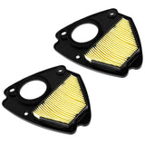 Caltric Air Filter Cleaner Element Compatible with Honda VT600CD Shadow VLX Deluxe 1999-2007 QTY 2