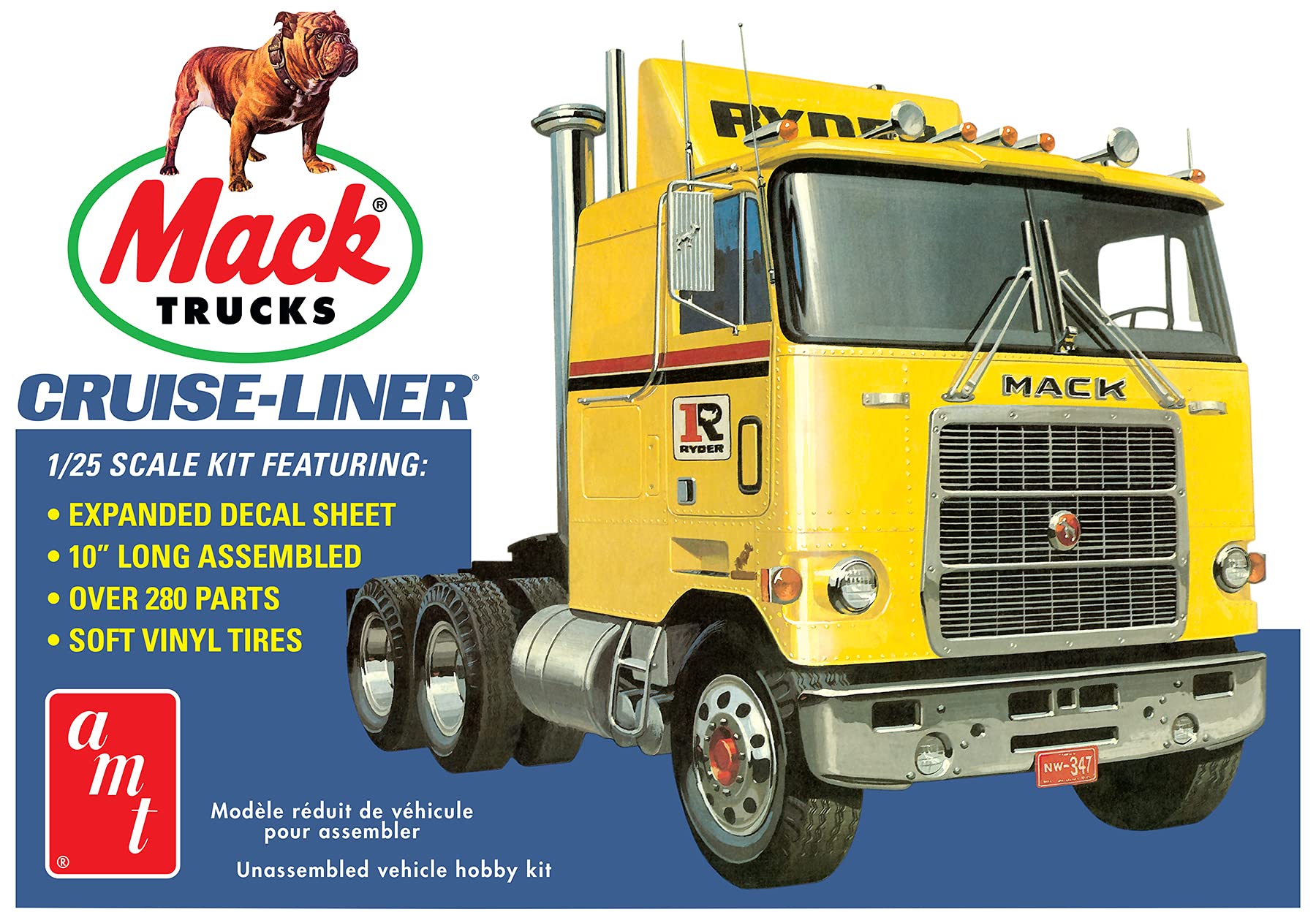 Amt - Mack Cruise-Liner Semi Tractor, 1:25 (Amt1062)
