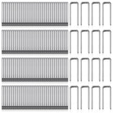 Jetec 100 Pcs Plantation Shutter Repair Kit Replacement Louvers Staples Window Blind Tilt Rod Operable Plantation Silver Missing