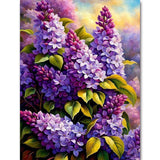 igoodom Flowers Diamond Art Kits for Adults, Flower Diamond Painting Kit, Full Drill Round Diamond Art Kits, DIY Gem Art and Cra