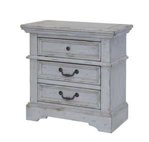 American Woodcrafters Stonebrook Nightstand, 1, Antique Grey
