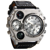 Avaner Casual Analog Men'S Watch (Silver Dial Black Colored Strap)