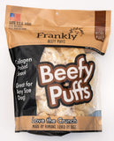 Frankly Collagen Beefy Puffs | Small Dog Treats | Crunchy Protein Bites | Rawhide Free, Grain Free, Low Fat Dog Training Rewards