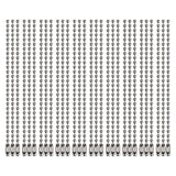 30 Pcs Bead Ball Chains, 3.9 Inch Long Stainless Steel Keychain Extension Chain for Tag Chain Jewelry Making