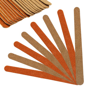 144 Nail File Emery Boards - Dual Sided 180 Grit Nail Buffering Files - Professional Compact Reusable Double Sided Tool for Mani