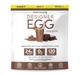 Designer Wellness, Designer Egg, Natural Egg Yolk & White Protein Powder, Keto and Paleo Friendly, Low Calorie, Less Fat and Cho