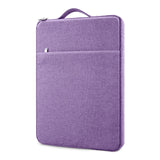 MicaYoung 15.6 Inch Laptop Sleeve Case Water-Resistant Protection Cover with Front Pocket Retractable Handle Computer Bag for 15