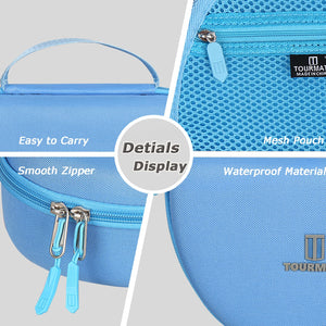 Tourmate Hard Travel Case for Philips K4206 Kids Wireless On-Ear Headphones/iClever HS19 Kids Headphones/RORSOU R10 On-Ear Headp