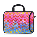 RICHEN 14 15 15.4 15.6 inch Laptop Shoulder Bag Notebook Handle Sleeve Neoprene Soft Carrying Travel Case with Accessories Pocke