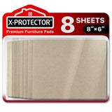 Felt Furniture Pads X-Protector - 8 Pack Premium 8