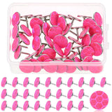 Fullhawl 50 Reflective Tacks Trail Marking Tacks Glow Reflective Mark Trail Markers Thumb Nails for Hunting Hiking Camping Tree 