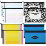 Yeyeplum 8 Pcs Teacher Pencil Pouch Gifts Makeup Bags Gift Back to School Teacher Appreciation Gifts in Bulk Pencils, Crayons, N