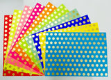 Abaj A4 Size Craft Paper Sheets With Single Side Decorative Pattern