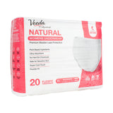 Veeda Natural Premium Incontinence & Postpartum Underwear for Women for Bladder Leakage Protection, Maximum Absorbency, XLarge 