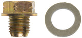Dorman 090-174 Oil Drain Plug Oversize M12-1.50 S.O., Head Size 17Mm, 5 Pack Universal Fit