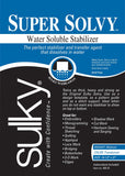 Sulky 102122 Super Solvy WaterSoluble Stabilizer, 19.5X36