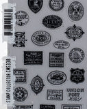 Stampers Anonymous Tim Holtz Cling 7X8.5, Stamp Collector