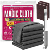Aovtysa Cloth Genie Magic Cloth Thickened Microfiber Cleaning Cloths 11.8 x 15.7 Inch Reusable Lint Free Streak Free Heavy Duty 