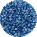 8mm Glass Beads Bulk for Bracelets Crystal Beads for Jewelry Making Large Holes Round Beads for DIY Earrings Necklace Crafts Fri