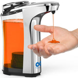 Everlasting Comfort Automatic Soap Dispenser Touchless, No Drip Hand Soap & Dish Soap Dispenser for Kitchen Sink with Adjustable
